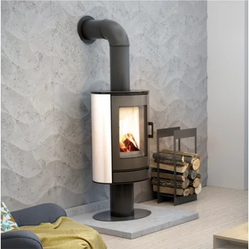 KRATKI KOZA AB S N DR KANDALLÓKÁLYHA FEHÉR KERÁMIA OLDALLAL 150mm 8kW