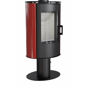 KRATKI KOZA AB S N DR KANDALLÓKÁLYHA PIROS KERÁMIA OLDALLAL 150mm 8kW