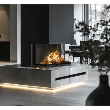 REGNOR 8 kW HÁROM OLDALAS FEKETE BELSŐVEL