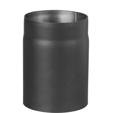 FÜSTCSŐ EGYENES 220MM 25CM FEKETE