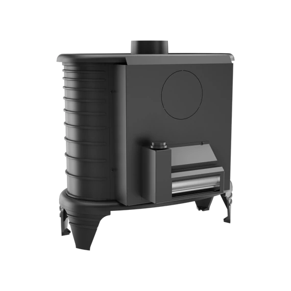 KRATKI KOZA K8 KÁLYHA TURBOFAN RENDSZERREL 130mm 9kW