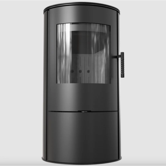 KRATKI KOZA ROLLO KANDALLÓKÁLYHA FEKETE BELSŐVEL 150mm 8kW