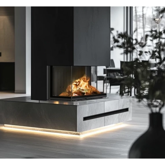 REGNOR 8 kW HÁROM OLDALAS FEKETE BELSŐVEL