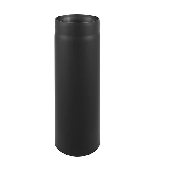 FÜSTCSŐ EGYENES 150MM 100CM FEKETE