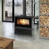 Kép 1/10 - KRATKI JUNO FEKETE 160mm 12kW