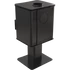 Kép 3/4 - KRATKI KOZA K5 S KANDALLÓKÁLYHA LÁBAZATTAL 150mm 7kW