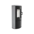 Kép 1/6 - KOZA AB/S/DR KANDALLÓKÁLYHA SZÜRKE BETON 150mm 8kW