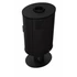 Kép 4/5 - KRATKI KOZAAB/S/N/O/DR FORGATHATÓ KANDALLÓKÁLYHA FEKETE BELSŐVEL 150mm 8kW