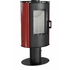 Kép 1/5 - KRATKI KOZA AB S N DR KANDALLÓKÁLYHA PIROS KERÁMIA OLDALLAL 150mm 8kW
