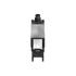 Kép 4/11 - HITZE Trinity Q HÁROM OLDALÜVEGES KANDALLÓBETÉT 200mm 10kW