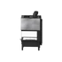 Kép 6/11 - HITZE Trinity U HÁROM OLDALÜVEGES KANDALLÓBETÉT 200mm 12kW